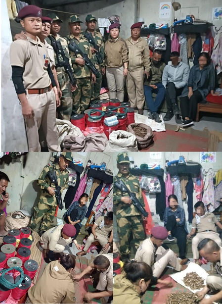 BSF, Mizoram Police seize large cache of ammunition, three held