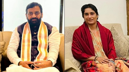 Haryana Cabinet offers Cong MLA Vinesh Phogat reward equivalent to Olympic silver medallist