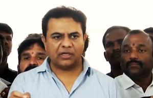Two cases booked against KTR for social media posts over SSC paper leak