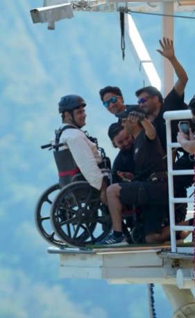 Gautam Adani hails wheelchair-bound employee’s courage for attempting bungee jumping