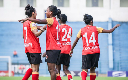 IWL 2024-25: East Bengal inch closer to title with five goal routing of HOPS FC