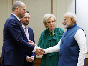 PM Modi meets Belgian Princess Astrid