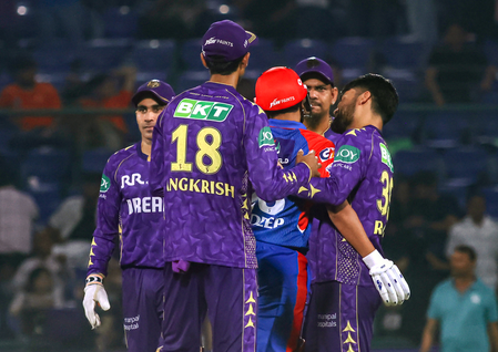 IPL 2025: Sunil Narine’s brilliant all-round show helps KKR edge DC by 14 runs (ld)