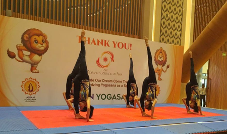 Trials underway in Sonipat for Asian Yogasana Sport Championship