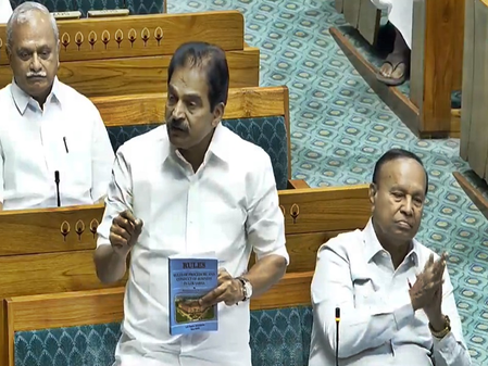 Dividing Bharat Mata in the name of religion is govt’s only agenda: KC Venugopal on Waqf Bill