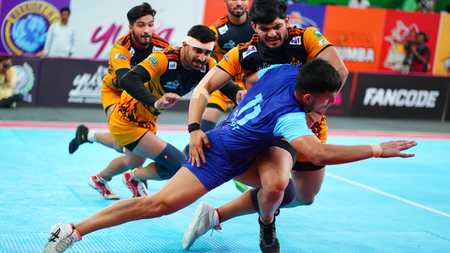Yuva All Stars kabaddi: Warriorz K.C. brush past Sonipat Spartans in extra time; reach semis