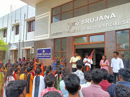 Student groups continue protests at Hyderabad Central University, some arrested