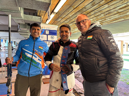 Shooting World Cup: Chain Singh wins bronze medal in 50m rifle 3P in Argentina