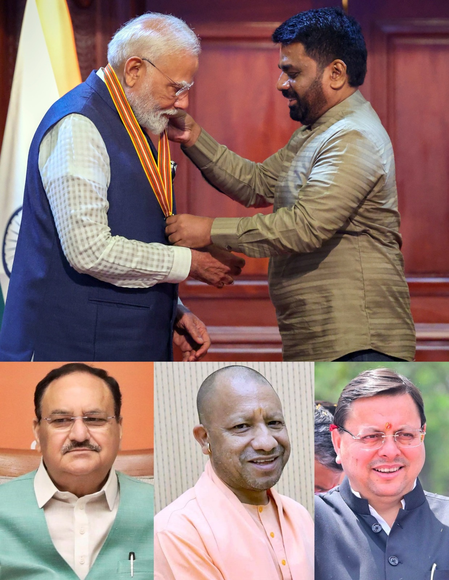 BJP leaders hail Sri Lanka’s ‘Mitra Vibhushan’ to PM Modi as ‘proud moment’ for India