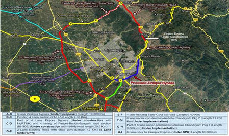 Cabinet approves 6-lane Zirakpur bypass with Rs 1,878 crore outlay
