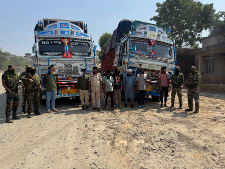 68 tonne areca nuts worth Rs 5.87 cr smuggled from Myanmar seized in Manipur