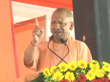 Murshidabad is burning, they are silent: CM Yogi slams Oppn