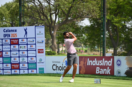 Pukhraj Singh, Tapendra, Honey share first-round lead at inaugural Calance Open