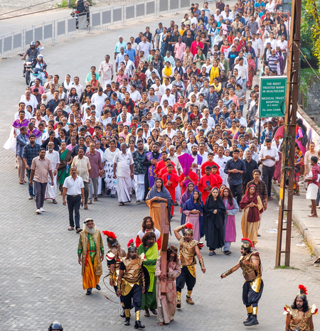 Good Friday masses held across churches in Kerala