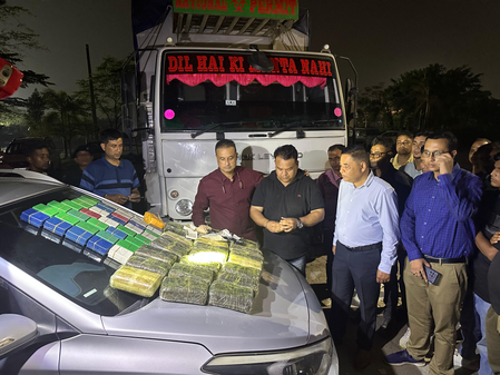 Drugs valued at Rs 71 crore seized in Assam; 2 held