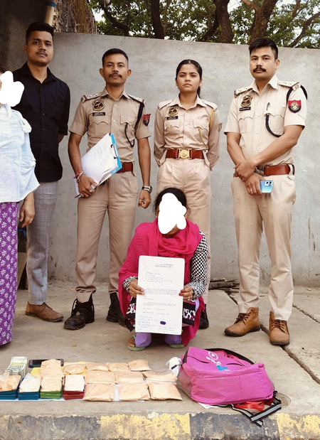 Assam Police seize drugs valued at Rs 2.2 crore, woman held