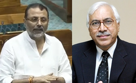<div>‘Not election commissioner, but Muslim commissioner’, Nishikant Dubey attacks ex-CEC Quraishi</div>