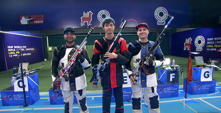 <div>Shooting WC Lima: Arjun Babuta bags silver in men’s air rifle, Aarya finishes fifth in women’s event</div>