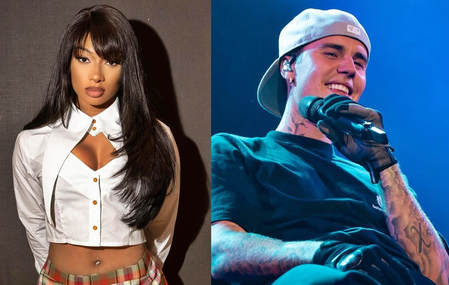 Megan Thee Stallion hangs out with  Justin Bieber in risky outfit at Coachella after-party