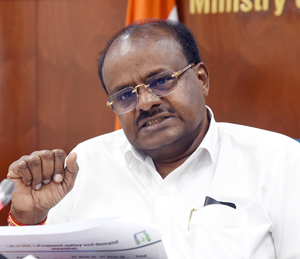 HD Kumaraswamy welcomes 12 pc safeguard duty to shield Indian steel sector