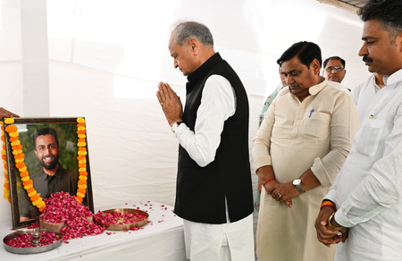 Ashok Gehlot seeks financial aid for family of Neeraj Udhwani killed in Pahalgam terror attack