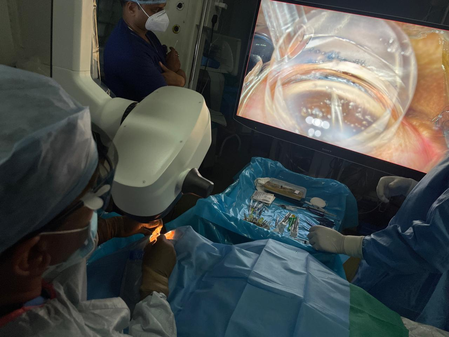 Army Hospital performs its first minimally invasive glaucoma surgery