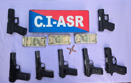 Punjab Police bust weapon-smuggling module with Pakistan links