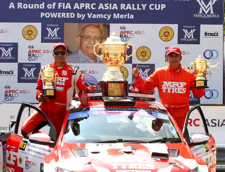 Karna Kadur, Musa Sherif top APRC, INRC for a grand double