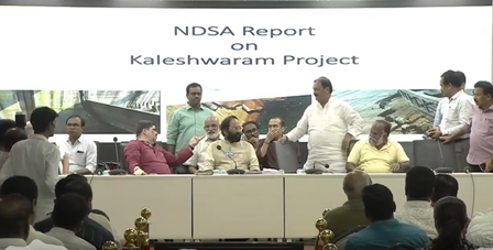 Kaleshwaram is biggest man-made disaster since independence, says Telangana minister