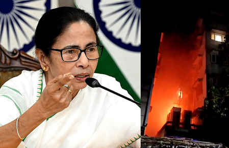 Bengal CM announces compensation for kin of deceased, those injured in Kolkata hotel fire