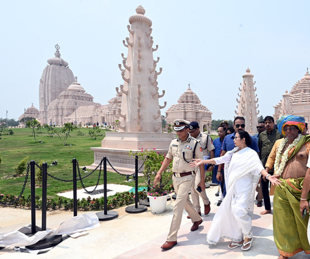 <div>Amid controversy ‘Dham’ signage removed from site of Digha Jagannath temple</div>