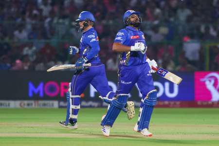 IPL 2025: Rickleton, Rohit fifties, Suryakumar and Hardik cameos power MI to 217/2