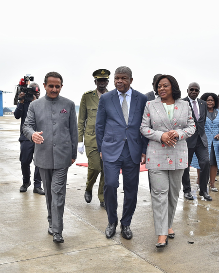 Angolan President arrives in New Delhi for first official state visit in 38 years