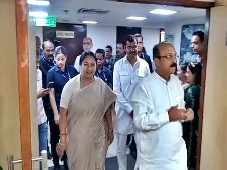 Delhi CM Gupta holds interactive meet with students, parents at Delhi Secretariat