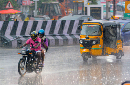 Weather department predicts rain in TN, orange alert in five districts