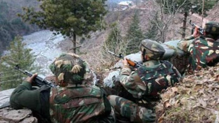 <div>Pakistan Army violates ceasefire on LoC in J&K for 10th consecutive day</div>
