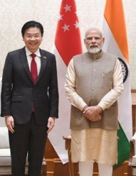<div>PM Modi congratulates Singapore’s Lawrence Wong on re-election</div>