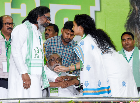 Hemant Soren announces new 63-member JMM Central Committee, 6 from family
