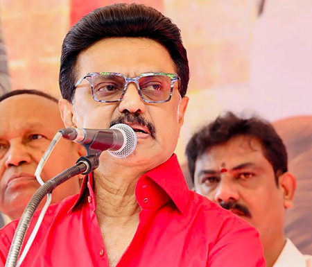 MK Stalin presents royalties to five Tamil scholars