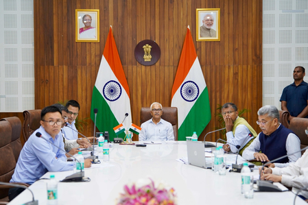 Manipur Governor reviews ongoing National Highway projects