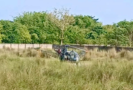 IAF Cheetah makes precautionary landing on an empty field in Bengal