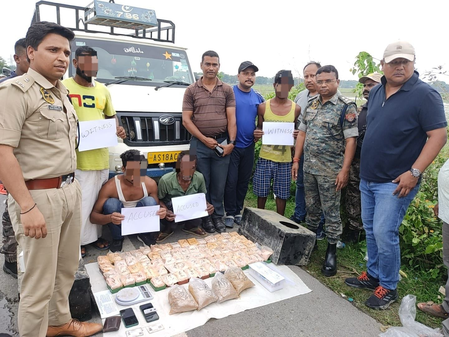 Assam: Drugs worth Rs 9.5 crore seized, three held
