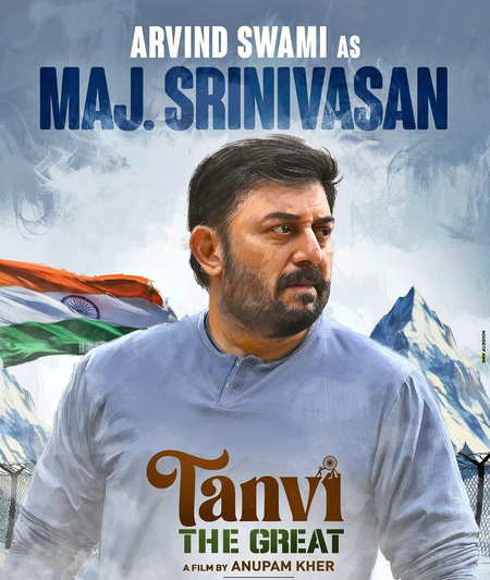Arvind Swami opens up about playing Major Srinivasan in ‘Tanvi The Great’