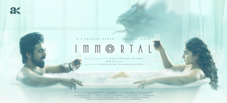 <div>G V Prakash, Kayadu Lohar’s film titled ‘Immortal’</div>