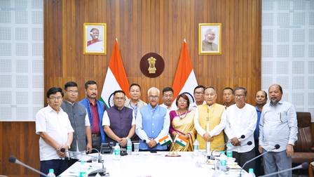 11 parties urge Manipur Guv to defer delimitation process till 2026