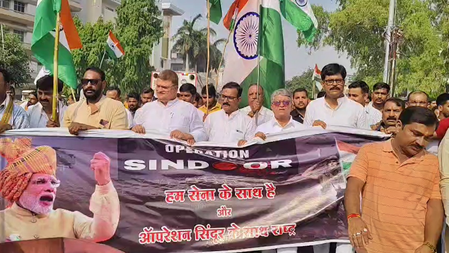 <div>BJP holds ‘Tiranga Yatra’ in Ayodhya in honour of Indian armed forces</div>