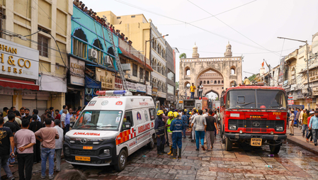 Hyderabad fire: Staircase filled with smoke blocked escape