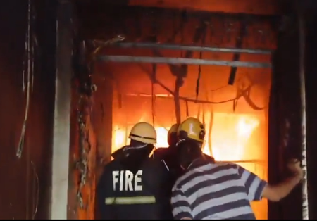 <div>Eight killed in building fire near Hyderabad’s Charminar</div>