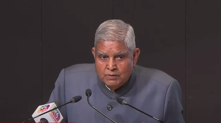 Cash at judge’s home: VP Dhankhar frowns over non-registration of FIR