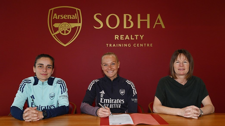 <div>Women’s Super League: Frida Manuum signs contract extension with Arsenal</div>